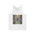 Sparks Will Fly Unisex Jersey Tank - Vibrant Graphic Art for Creative Souls